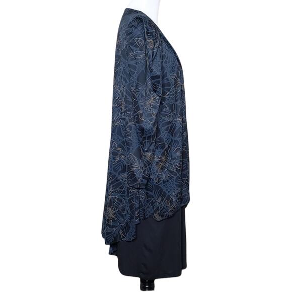 Vintage 80s Slip Dress Jacket Co-ord Set Size 14 - Picture 5 of 12